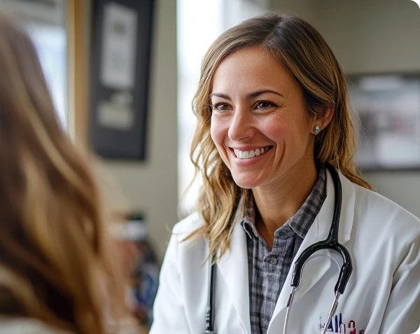 Healthcare professional providing compassionate patient care